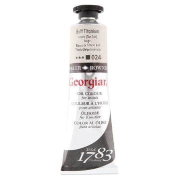 Daler Rowney Georgian Yağlı Boya 38 ml Buff Titanium 024