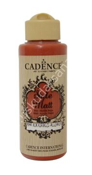 Cadence Style Matt Akrilik Boya 120 ml Kök Kırmızı 9044