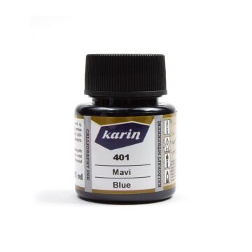 Karin Kaligrafi Mürekkebi 45ml Mavi 401