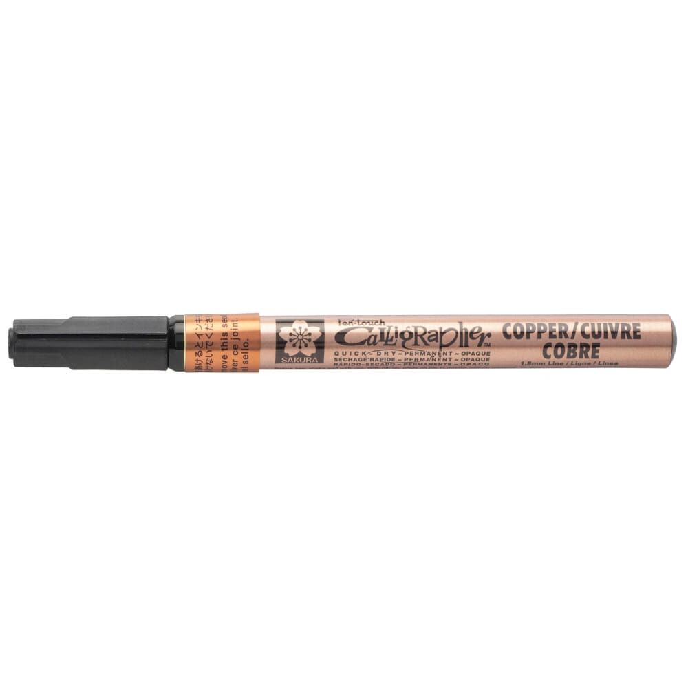 Sakura Pen - Touch Fine Kaligrafi Kalemi Düz Kesik Uç 1.8 mm  Copper 54