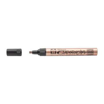 Sakura Pen - Touch Medium Kaligrafi Kalemi Düz Kesik Uç 5 mm Copper 54