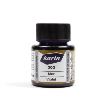 Karin Kaligrafi Mürekkebi 45ml Mor 303