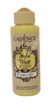 Cadence Style Matt Akrilik Boya 120ml 9047 Ihlamur Linden