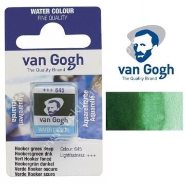 Talens Van Gogh Tablet Suluboya 1/2 Hookers Green Deep- 645