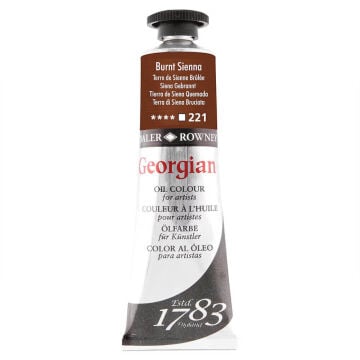 Daler Rowney Georgian Yağlı Boya 38 ml Burnt Sienna 221