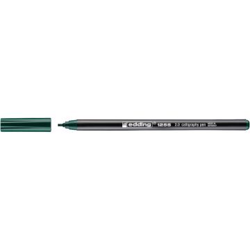 Edding 1255 Kaligrafi Kalemi 2 mm Düz Kesik Uç Bottle Green 025