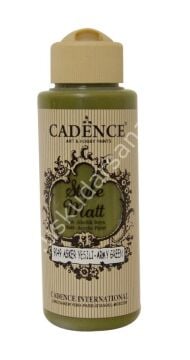 Cadence Style Matt Akrilik Boya 120 ml Asker Yeşili 9049