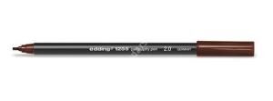 Edding 1255-Kaligrafi Kalemi 2.0mm Düz Kesik Kahverengi