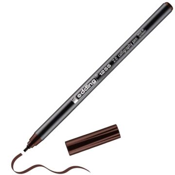 Edding 1255 Kaligrafi Kalemi 2 mm Düz Kesik Uç Dark Brown 018