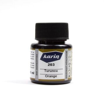 Karin Kaligrafi Mürekkebi 45ml Turuncu 203