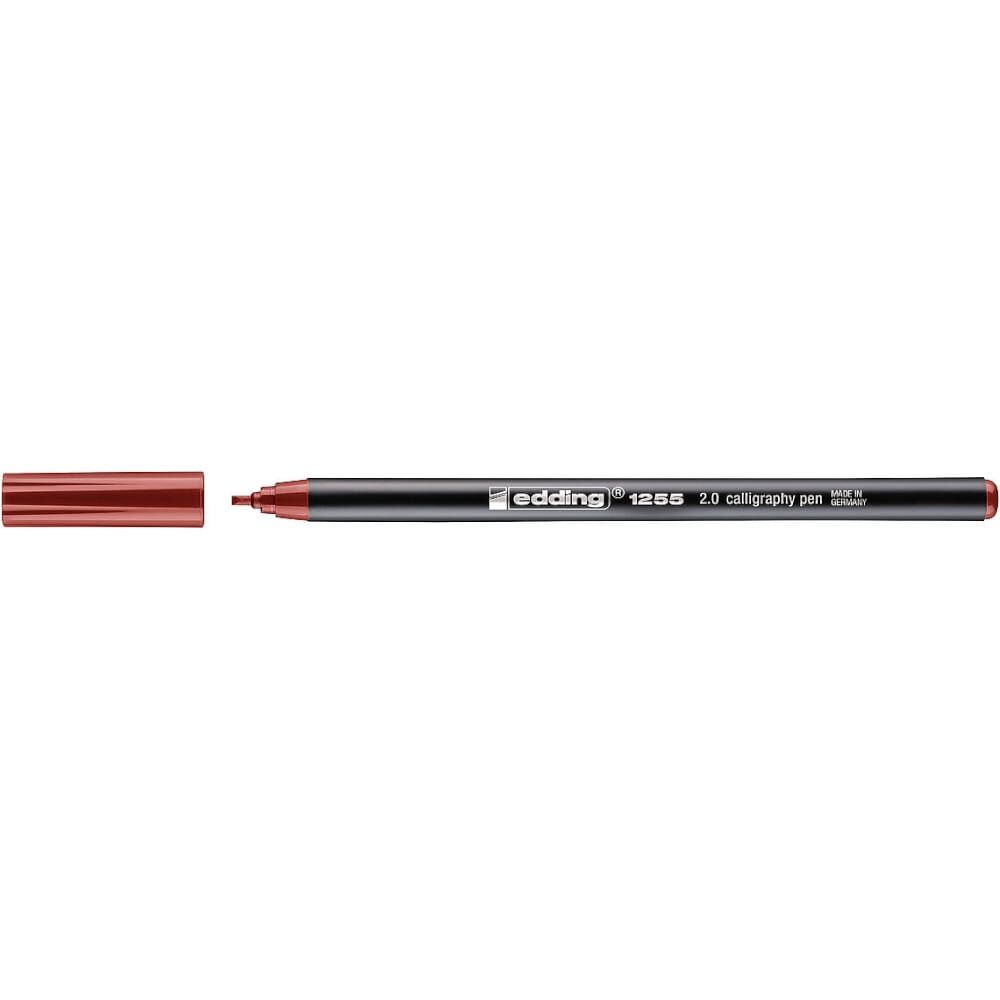 Edding 1255 Kaligrafi Kalemi 2 mm Düz Kesik Uç Crimson Lake 046