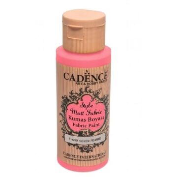 Cadence Sytle Matt Kumaş Boyası 59ml F-639 ŞEKER PEMBE
