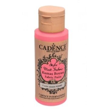 Cadence Sytle Matt Kumaş Boyası 59ml F-639 ŞEKER PEMBE