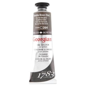 Daler Rowney Georgian Yağlı Boya 38 ml Vandyke Brown 264