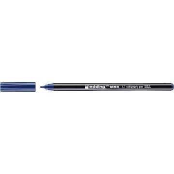 Edding 1255 Kaligrafi Kalemi 2 mm Düz Kesik Uç Steel Blue 017