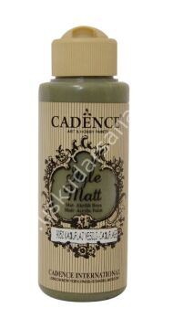 Cadence Style Matt Akrilik Boya 120 ml Kamuflaj Yeşili 9052