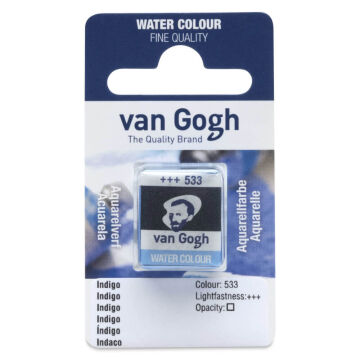 Van Gogh Yarım Tablet Suluboya Indigo 533