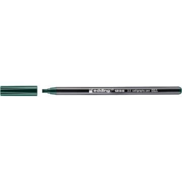 Edding 1255 Kaligrafi Kalemi 3.5 mm Düz Kesik Uç Bottle Green 025