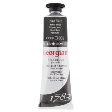 Daler Rowney Georgian Yağlı Boya 38 ml Lamp Black 035