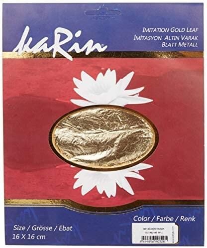 Karin İmitasyon Yaprak Varak 100 Yp. Altın
