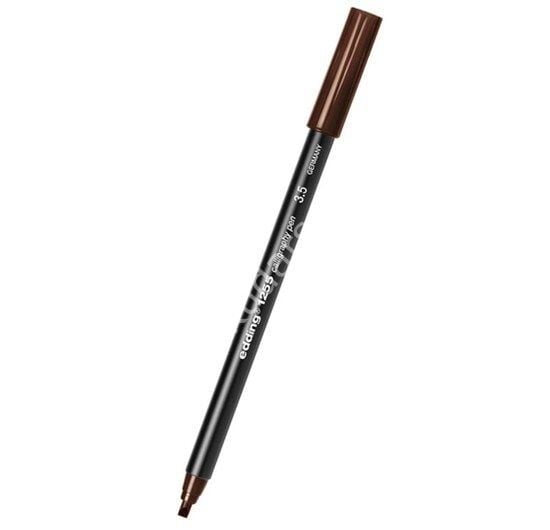 Edding 1255-Kaligrafi Kalemi 3.5mm Düz Kesik Kahverengi