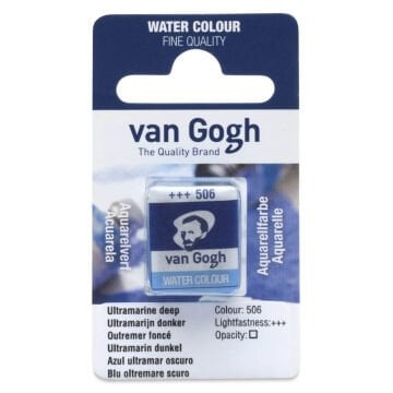 Van Gogh Yarım Tablet Suluboya Ultramarine Deep 506