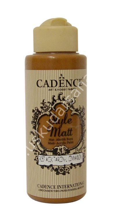 Cadence Style Matt Akrilik Boya 120ml 9057 Açık tarçın Light cinnamon
