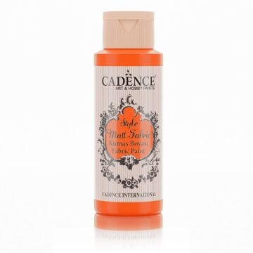Cadence Style Matt Kumaş Boyası 59 ml Turuncu F-633