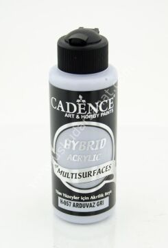 Cadence Hybrid Multisurfaces Akrilik Boya 120ml  H-057 ARDUVAZ GRİ