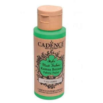 Cadence Sytle Matt Kumaş Boyası 59ml F-632 ÇİMEN