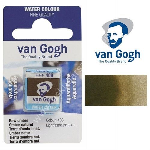 Talens Van Gogh Tablet Suluboya 1/2 Raw Umber- 408