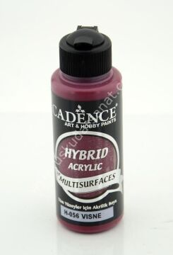 Cadence Hybrid Multisurfaces Akrilik Boya 120ml  H-056 VİŞNE