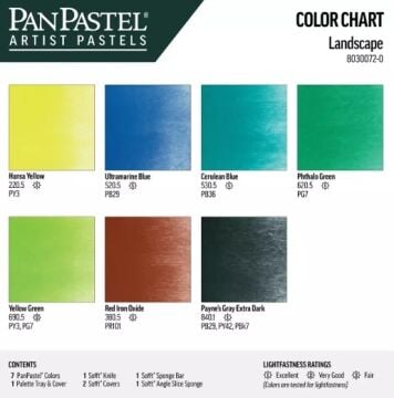 PanPastel Landscape Set 7 Renk