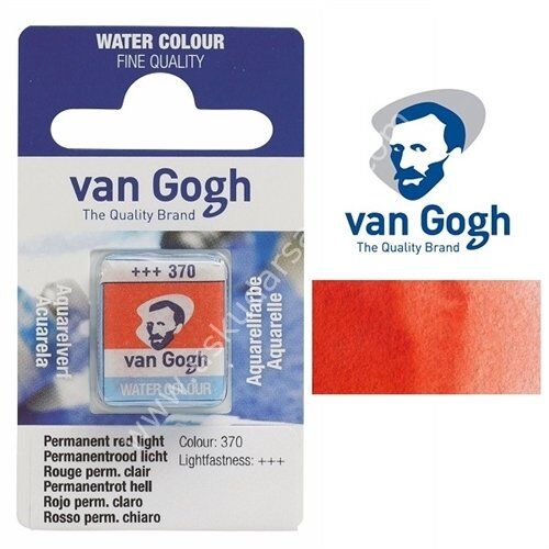 Talens Van Gogh Tablet Suluboya 1/2 Perm. Red Light- 370