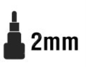 Pebeo 4Artist Yağlı Marker Markör Kalem Yuvarlak Uç 2mm 10 Koyu Mavi