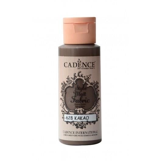Cadence Sytle Matt Kumaş Boyası 59ml F-628 KAKAO