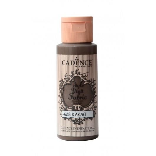 Cadence Sytle Matt Kumaş Boyası 59ml F-628 KAKAO