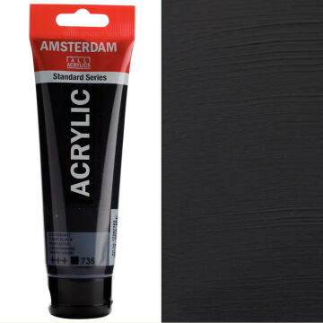 Amsterdam Standart Seri Akrilik Boya 120 ml Oxide Black 735