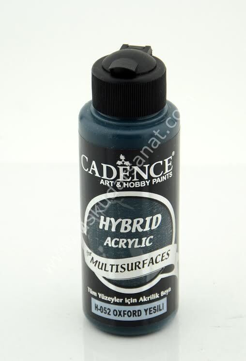 Cadence Hybrid Multisurfaces Akrilik Boya 120ml  H-052 OXFORD YEŞİLİ