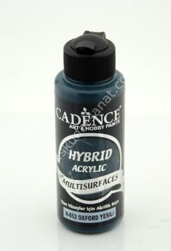 Cadence Hybrid Multisurfaces Akrilik Boya 120ml  H-052 OXFORD YEŞİLİ