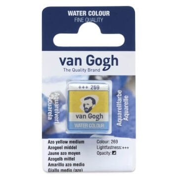 Van Gogh Yarım Tablet Suluboya Azo Yellow Medium 269
