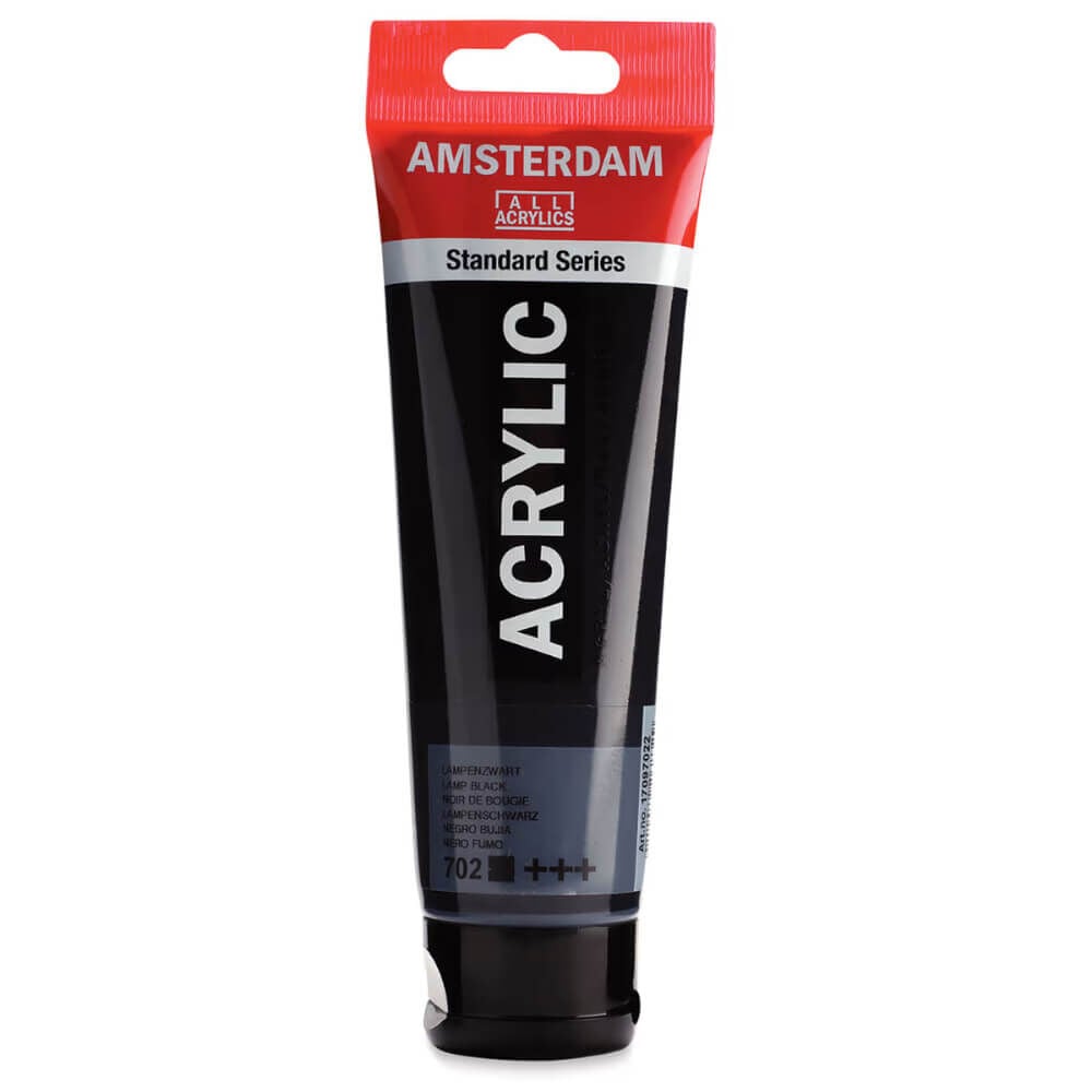 Amsterdam Standart Seri Akrilik Boya 120 ml Lamp Black 702