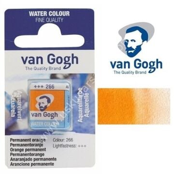 Talens Van Gogh Tablet Suluboya 1/2 Perm. Orange.- 266