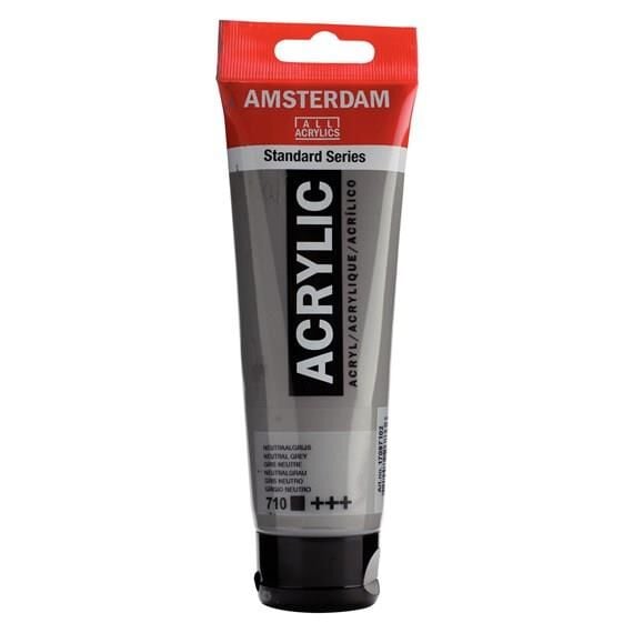 Amsterdam Standart Seri Akrilik Boya 120 ml Neutral Grey 710