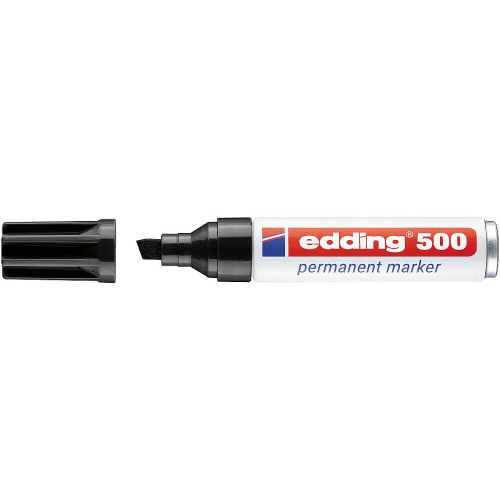 Edding 500 Yan Kesik Uç Permanent Marker 2 - 7 mm Siyah