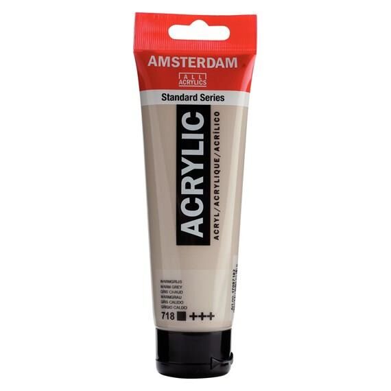 Amsterdam Akrilik Boya 120ml Tüp WARM GREY 718