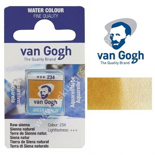 Talens Van Gogh Tablet Suluboya 1/2 Raw Sienna- 234