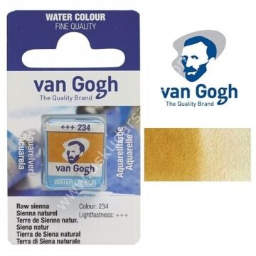 Talens Van Gogh Tablet Suluboya 1/2 Raw Sienna- 234