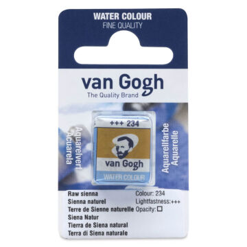 Van Gogh Yarım Tablet Suluboya Raw Sienna 234