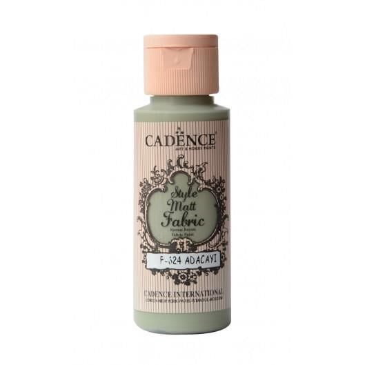 Cadence Sytle Matt Kumaş Boyası 59ml F-624 ADAÇAYI